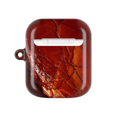 Amber Embrace · Hard Case for AirPods & AirPods Pro · Brown
