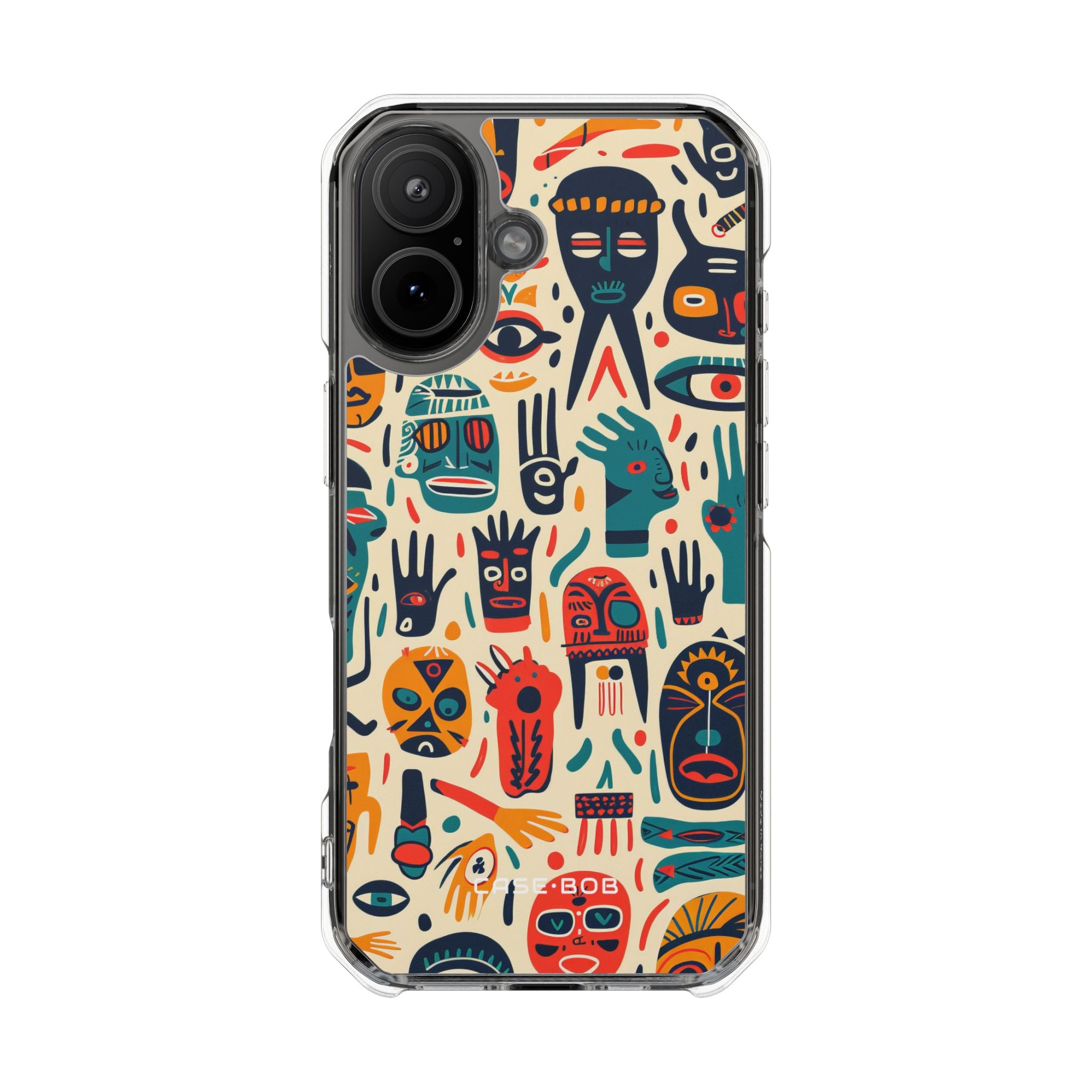 Faces Mozaïek iPhone 17 Case - Impact