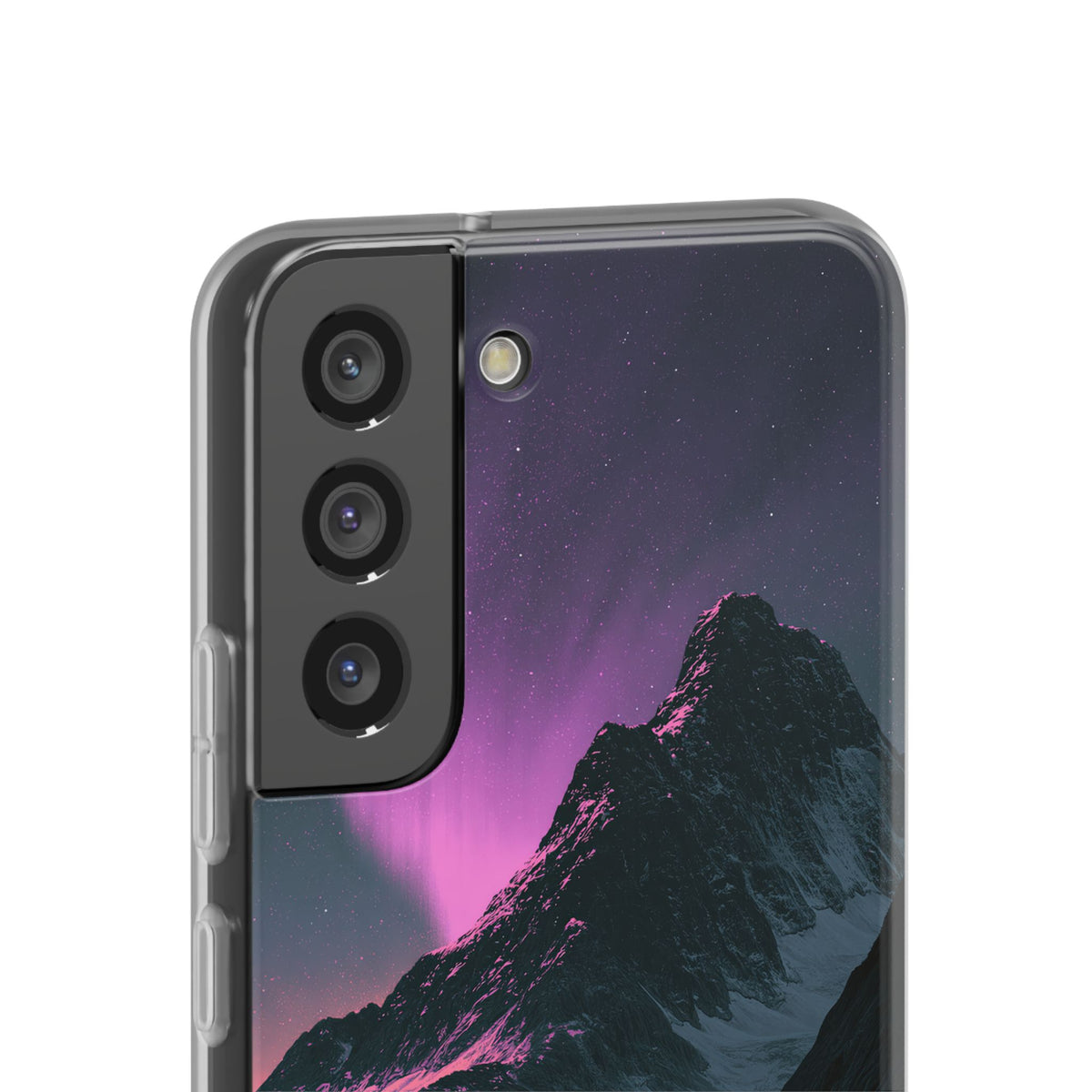 Arctic Aurora Summit · Lite Phone Case for Samsung · Black