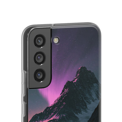 Arctic Aurora Summit · Lite Phone Case for Samsung · Black