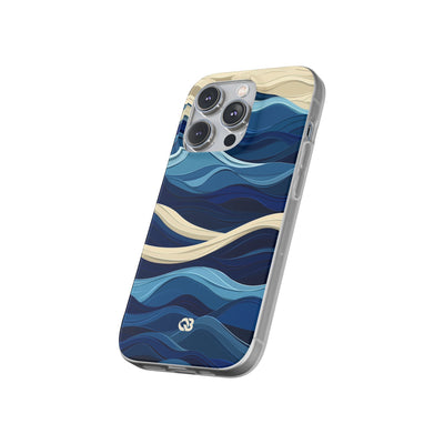 Kobalttimeri Kerrokset · Soft Puhelinkuori iPhonelle