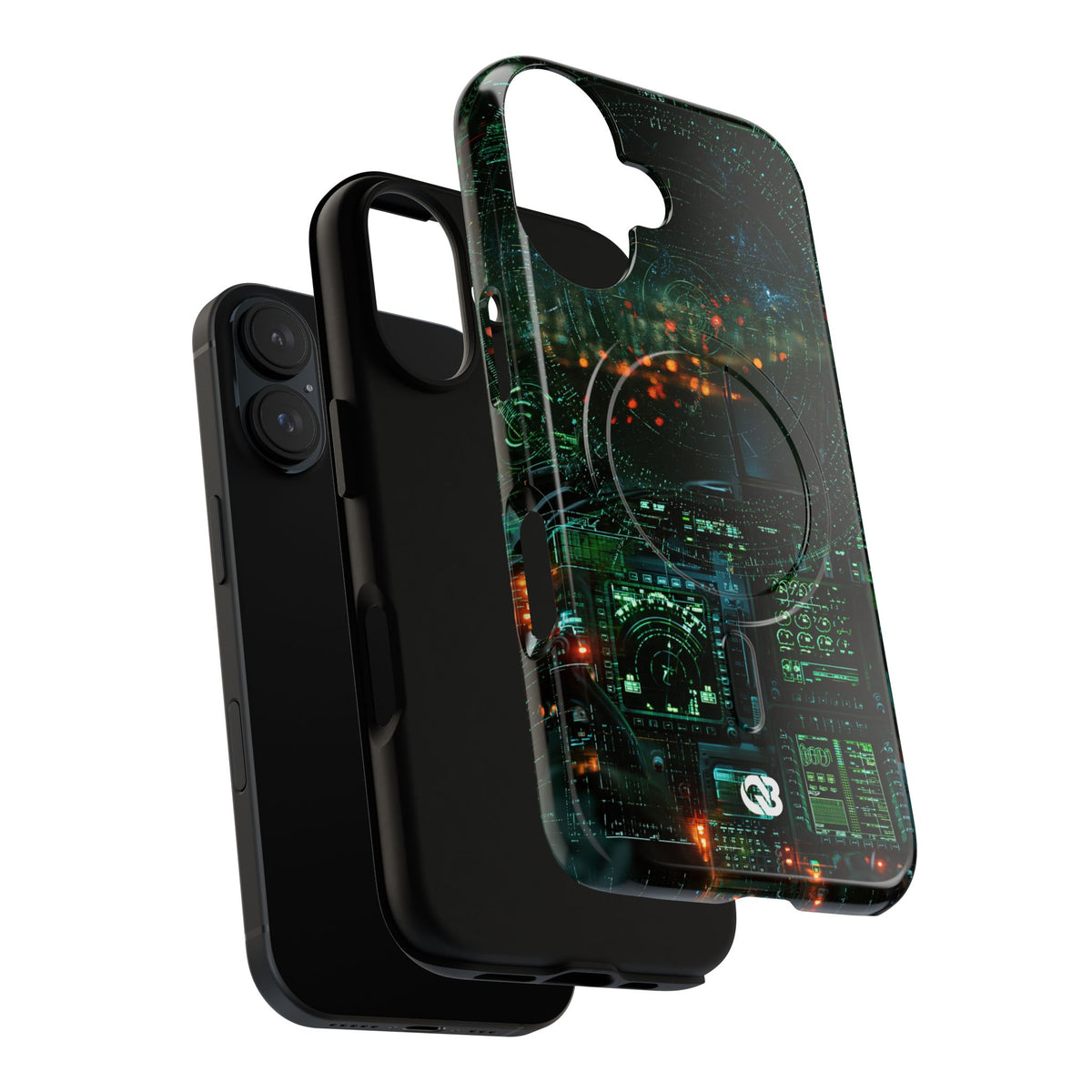 Tactical Avionics HUD · Tough 2.0 Magnetic Phone Case for iPhone · Green