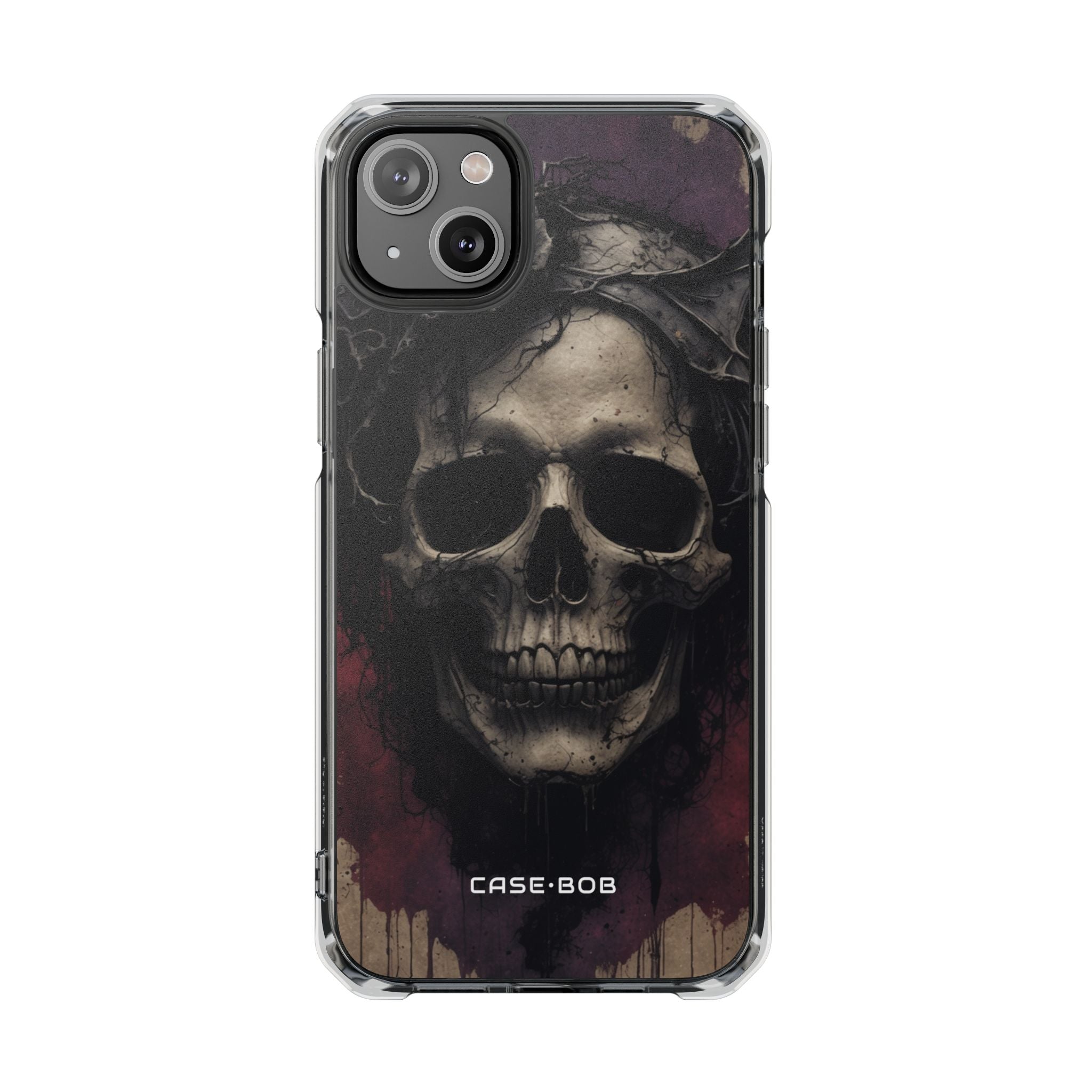 Gothic Skull Crown iPhone 14 Plus Skal - Impact
