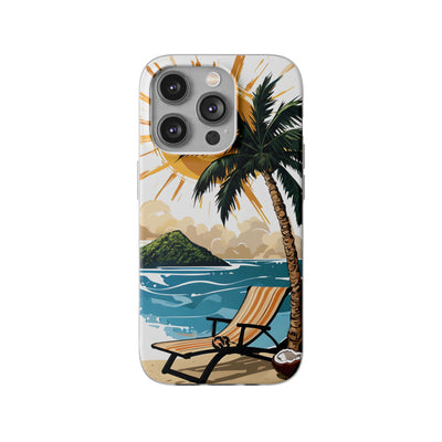 Radiant Coast Solitude · Soft Custodia per iPhone