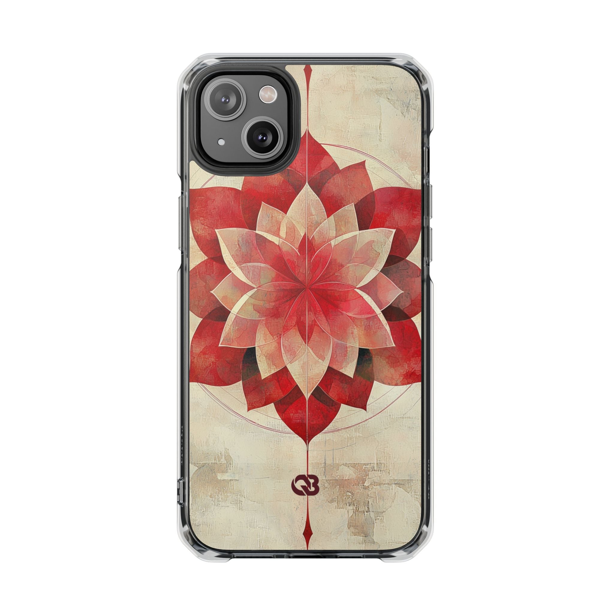 Crimson Petal Peak · Impact Phone Case for iPhone · Magsafe