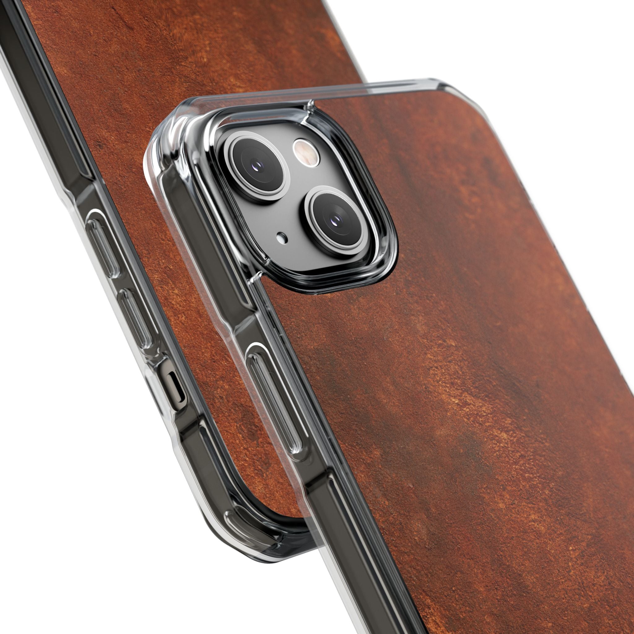 Orange Impact MagSafe Phone Case for iPhone - Oxidized Iron Crust