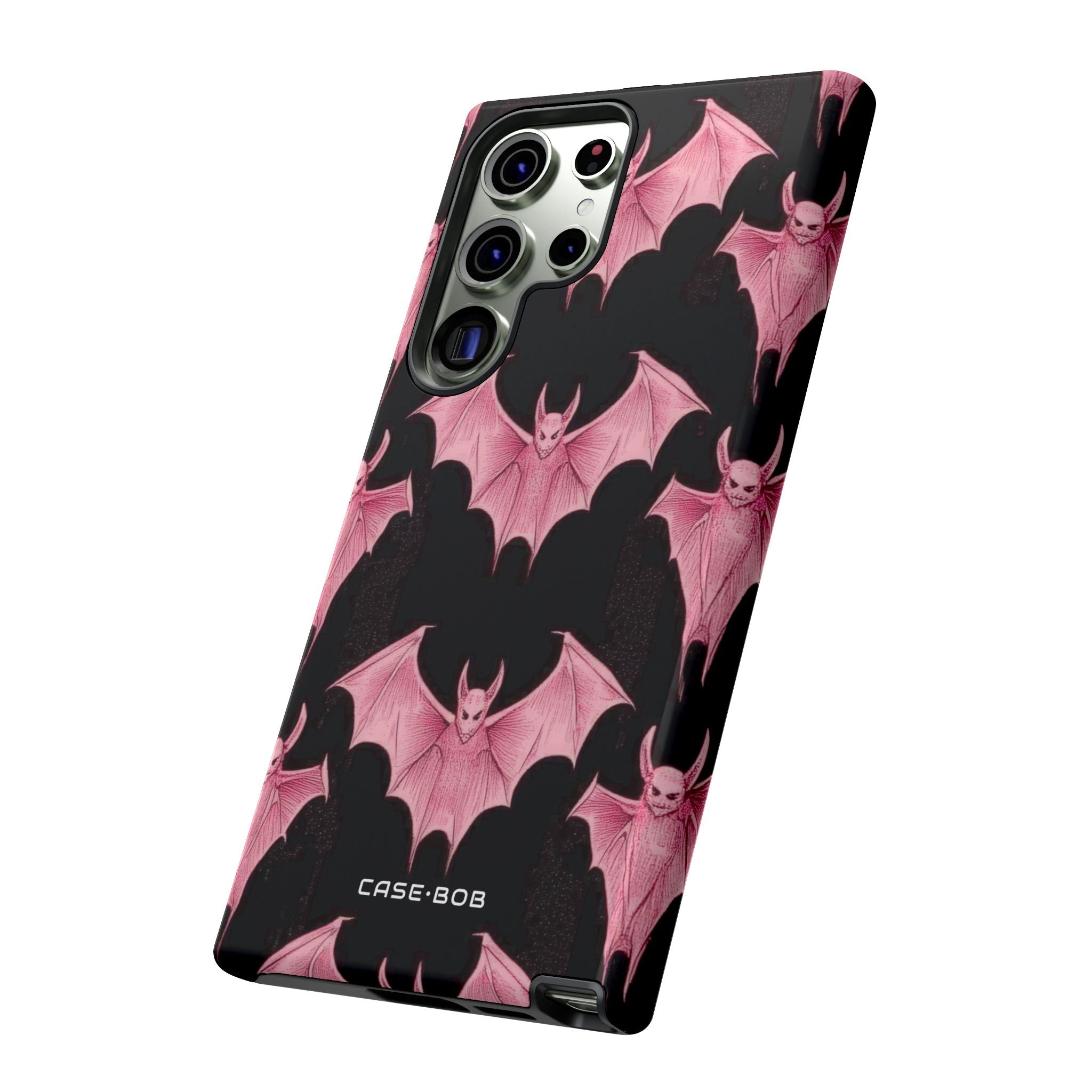 Pink Batwave Samsung S23 Ultra Case - Tough