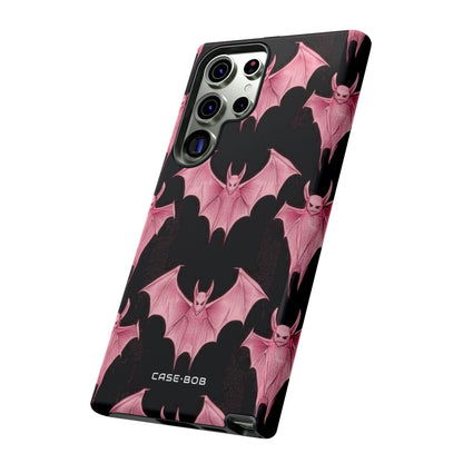 Pink Batwave Samsung S23 Ultra Case - Tough