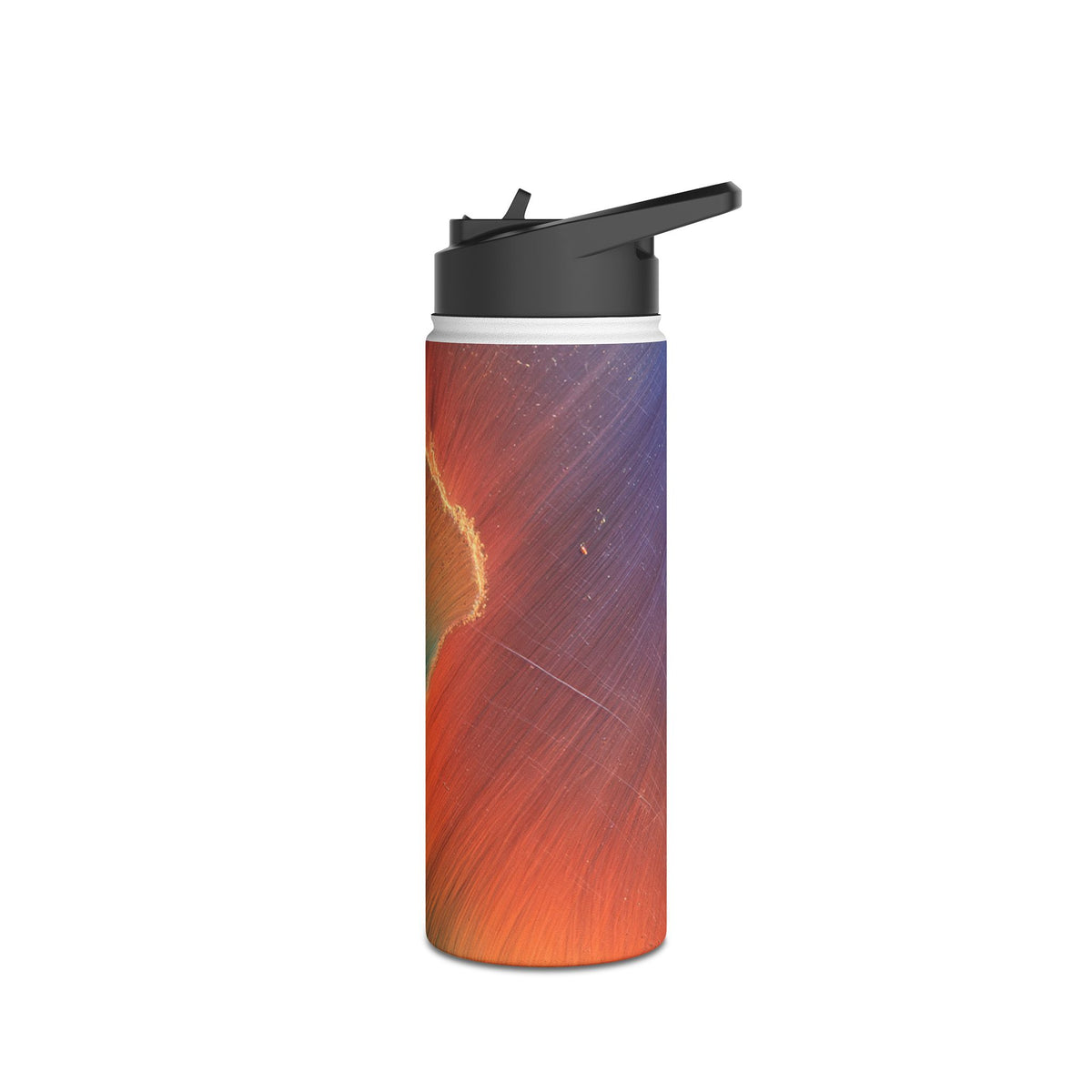 Prismatic Aura Shift · Insulated Water Bottle · Blue