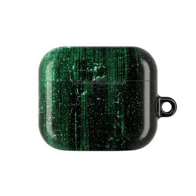 Emerald Void · Hard Case for AirPods & AirPods Pro · Green