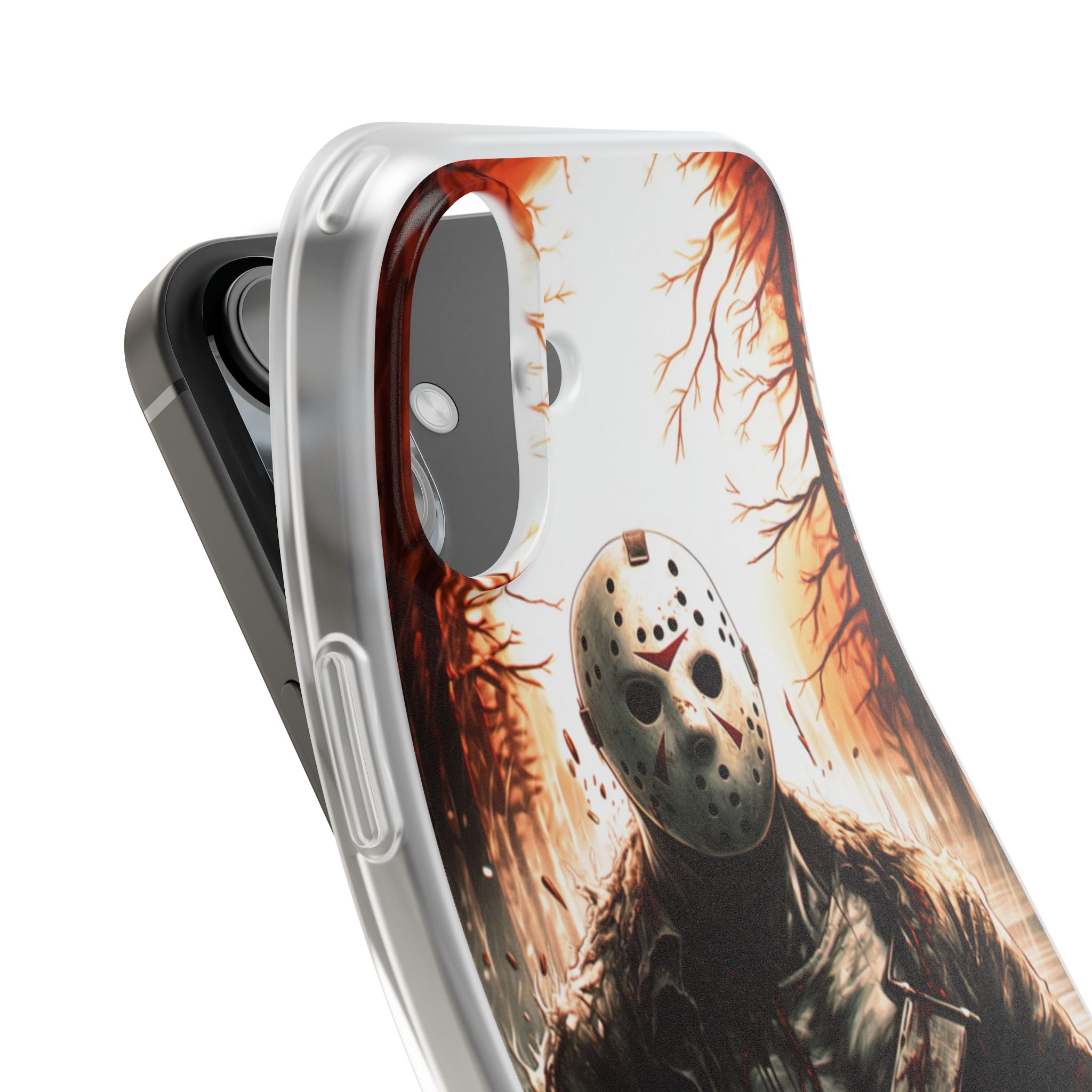 Inferno Slasher Mask · Soft Fundas para teléfono para iPhone