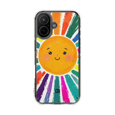 Vibrant Solar Smile · Impact Phone Case for iPhone · Magsafe