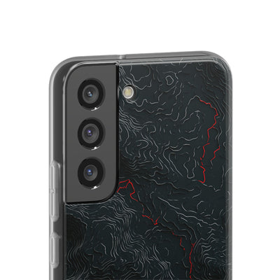 Crimson Rift · Lite Phone Case for Samsung · Black
