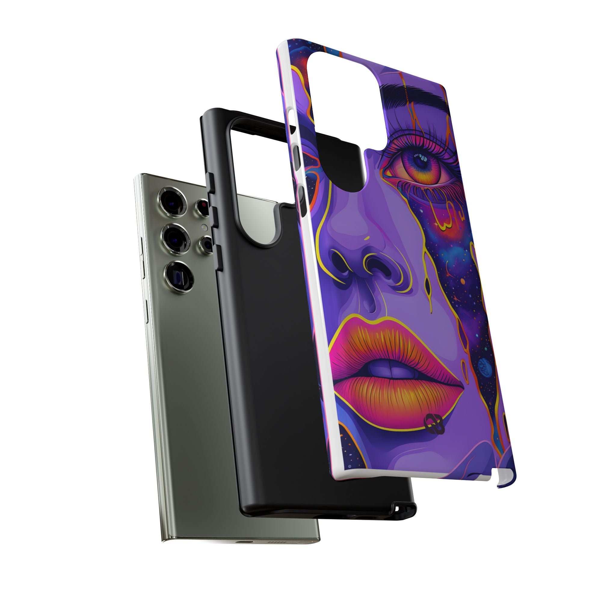 Violet Cosmic Gaze · Tough Custodia per Samsung