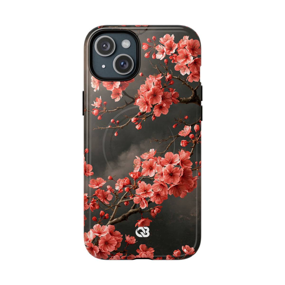 Dark Sakura Nocturne · Tough 2.0 Magnetic Phone Case for iPhone · Black
