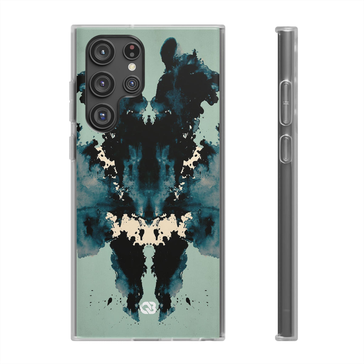 Rorschach Ink Void · Lite Phone Case for Samsung · Black