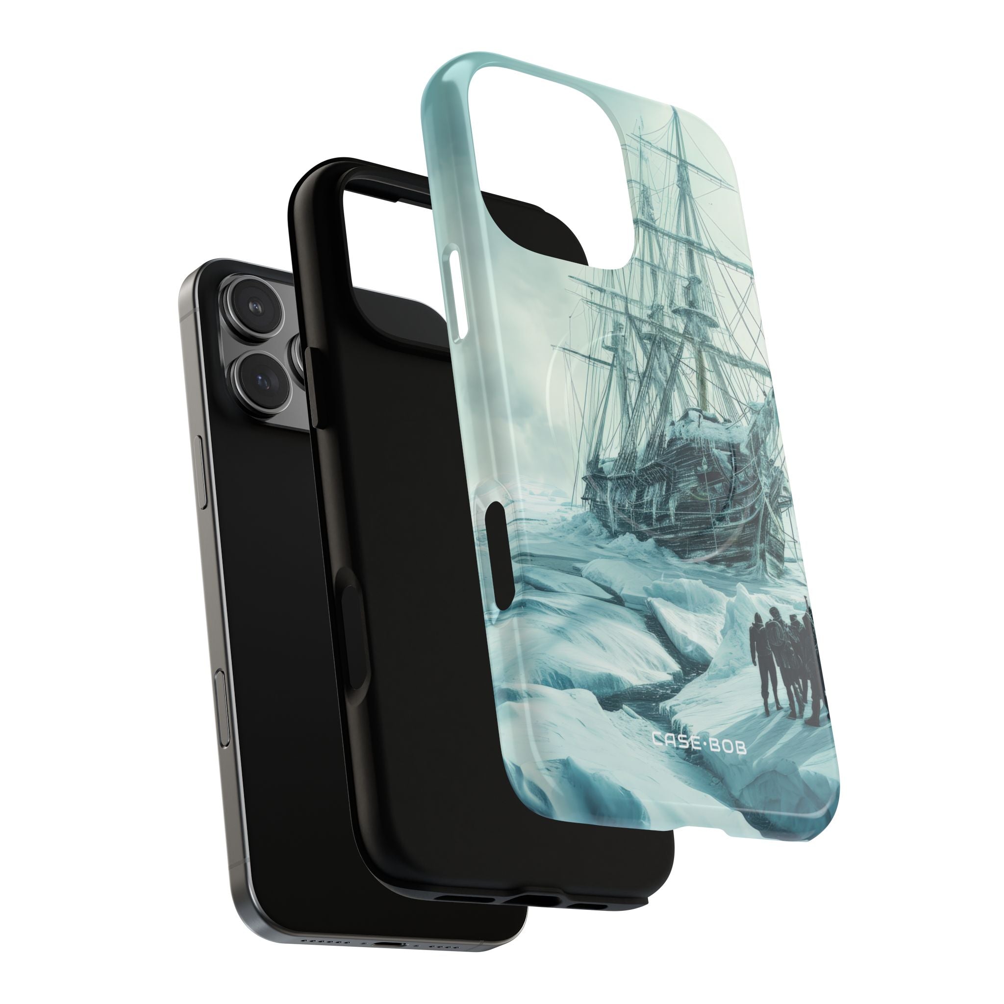 Icebound Ship iPhone 16 Pro Max -kovauskuori - Tough+