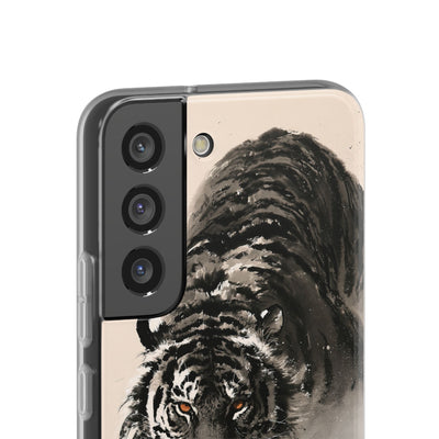 Ink Wash Tiger · Lite Phone Case for Samsung · Beige