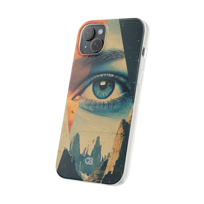 Fragmented Peak Gaze · Soft Phone Case for iPhone