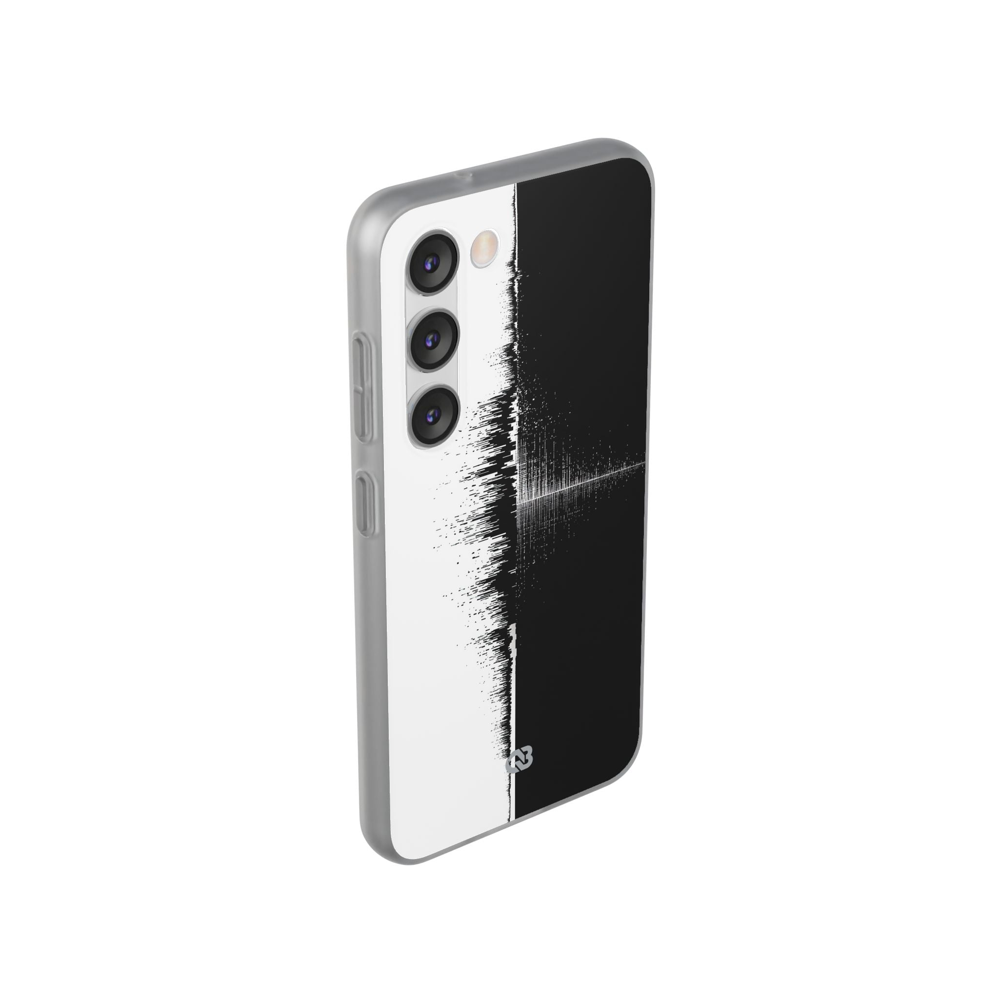Black Lite Phone Case for Samsung - Static Signal Split