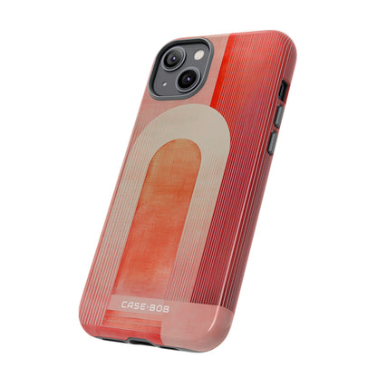 Crimson Arches iPhone 14 Plus Case - Tough