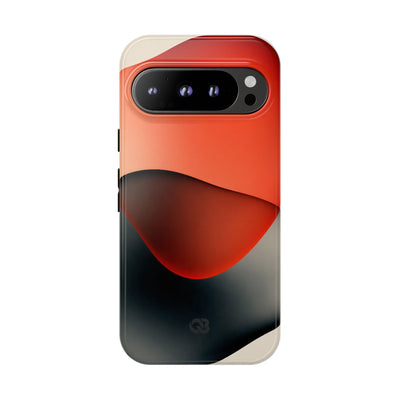 Translucent Crimson Form · Tough Phone Case for Pixel ·  Red