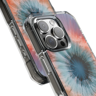 Radiant Aura Core · Clear Impact Magnetic Phone Case for iPhone · Orange