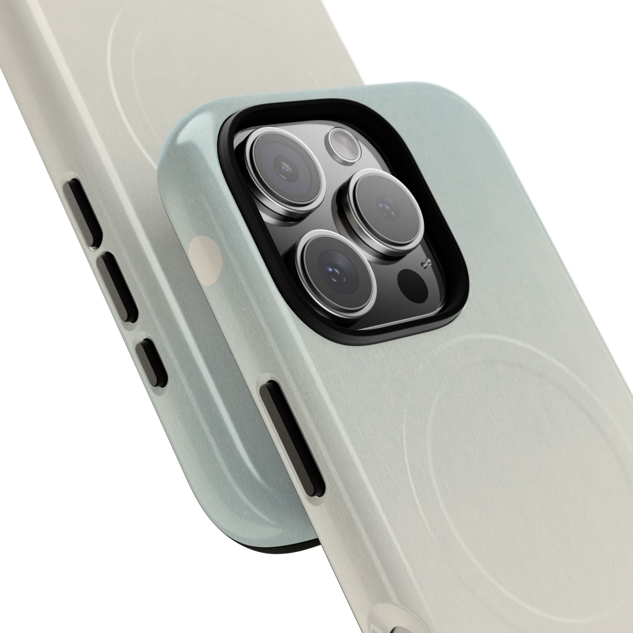 Blue Tough 2.0 Magsafe Phone Case for iPhone - Mist Valley Pagoda