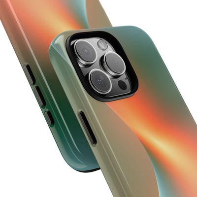 Radiant Contour · Tough Phone Case for iPhone · Orange