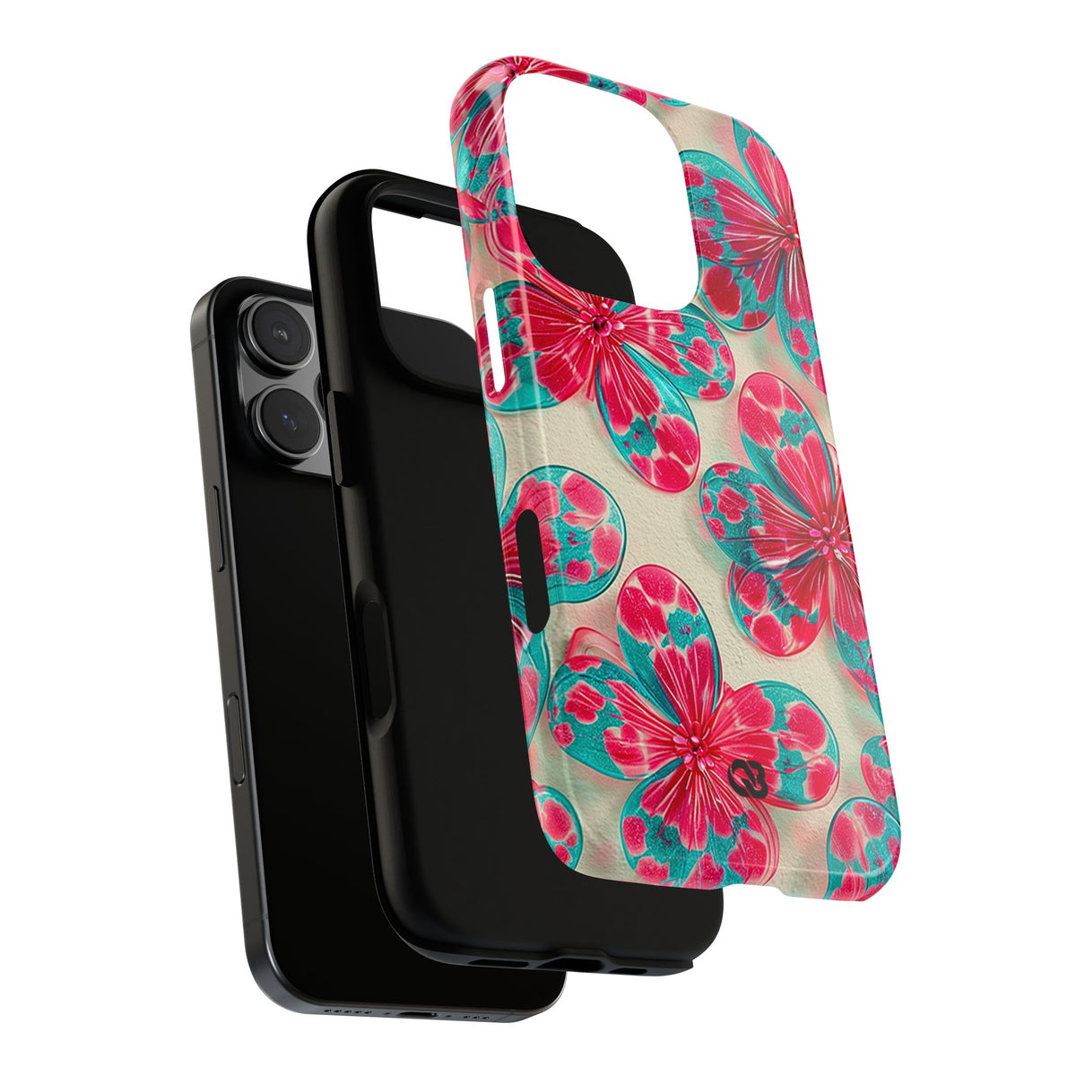 Lucite Jelly Bloom · Tough Phone Case for iPhone · Pink