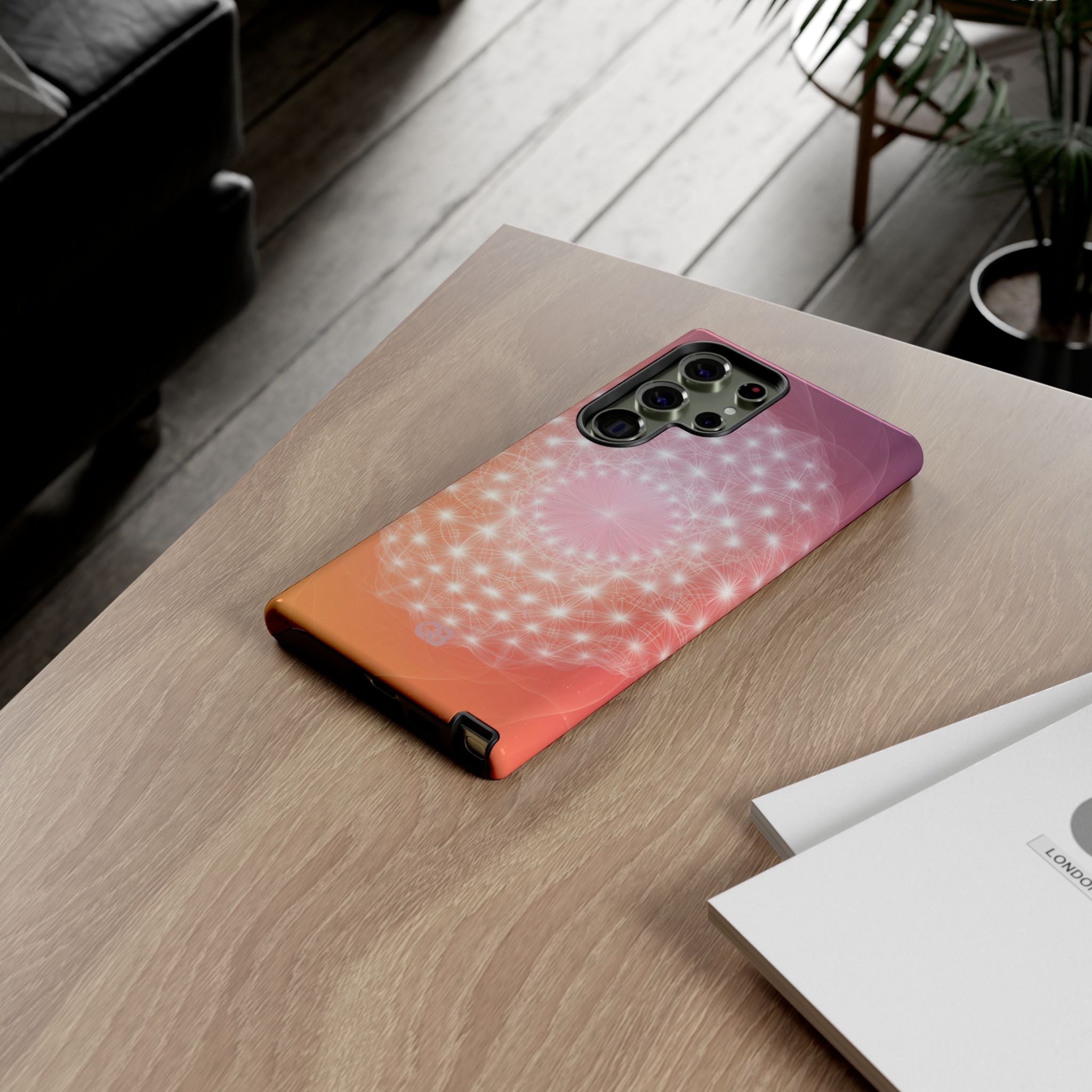 Radiant Stardust Mandala · Tough Phone Case for Samsung