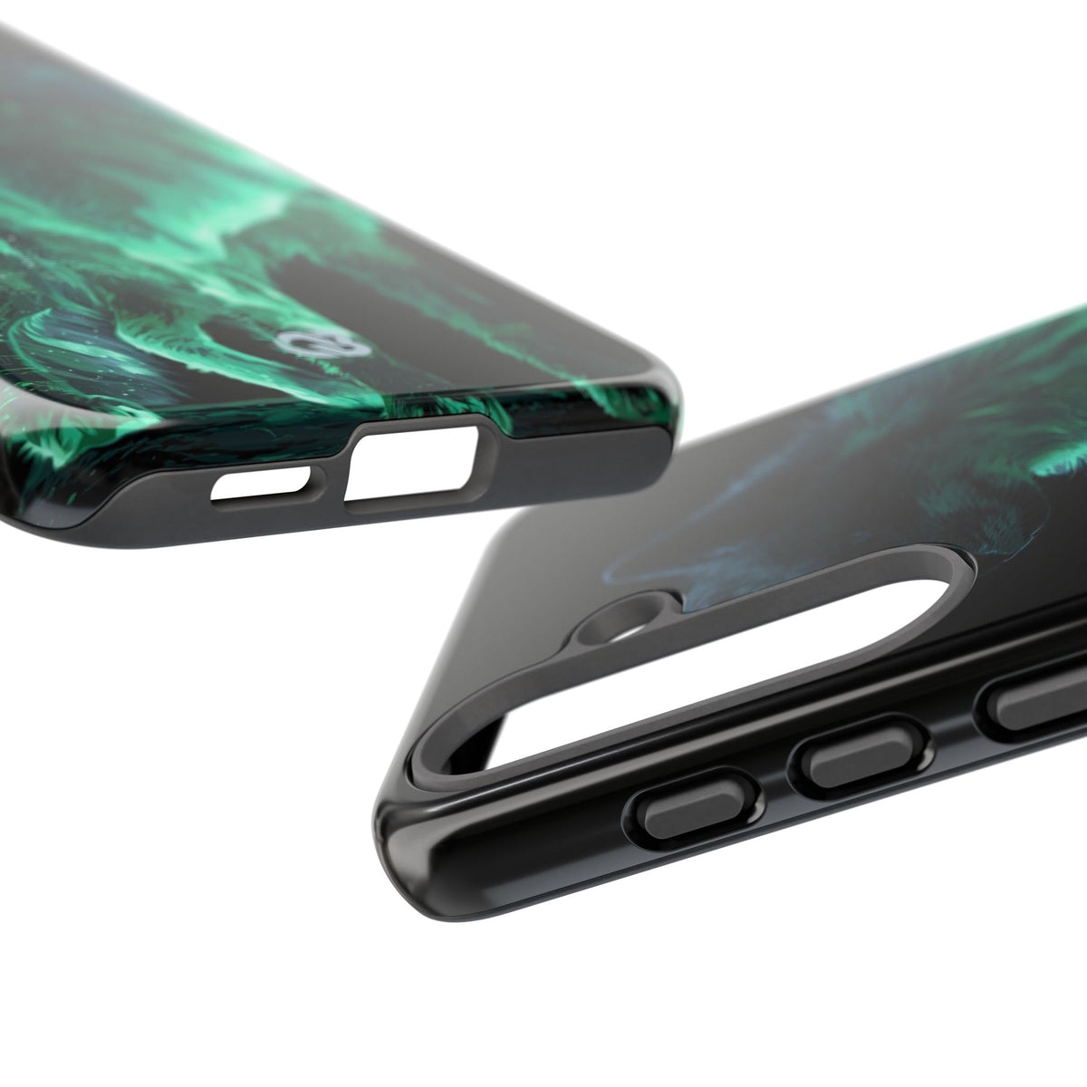 Nordic Aurora Fox · Tough Phone Case for Samsung · Teal