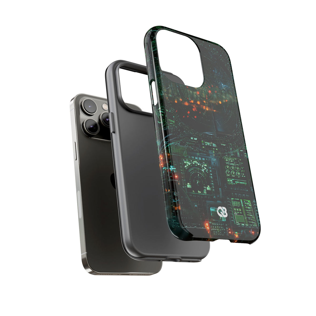Tactical Avionics HUD · Tough Phone Case for iPhone · Green