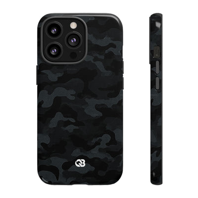 Blackout Urban Camo · Tough Phone Case for iPhone · Black