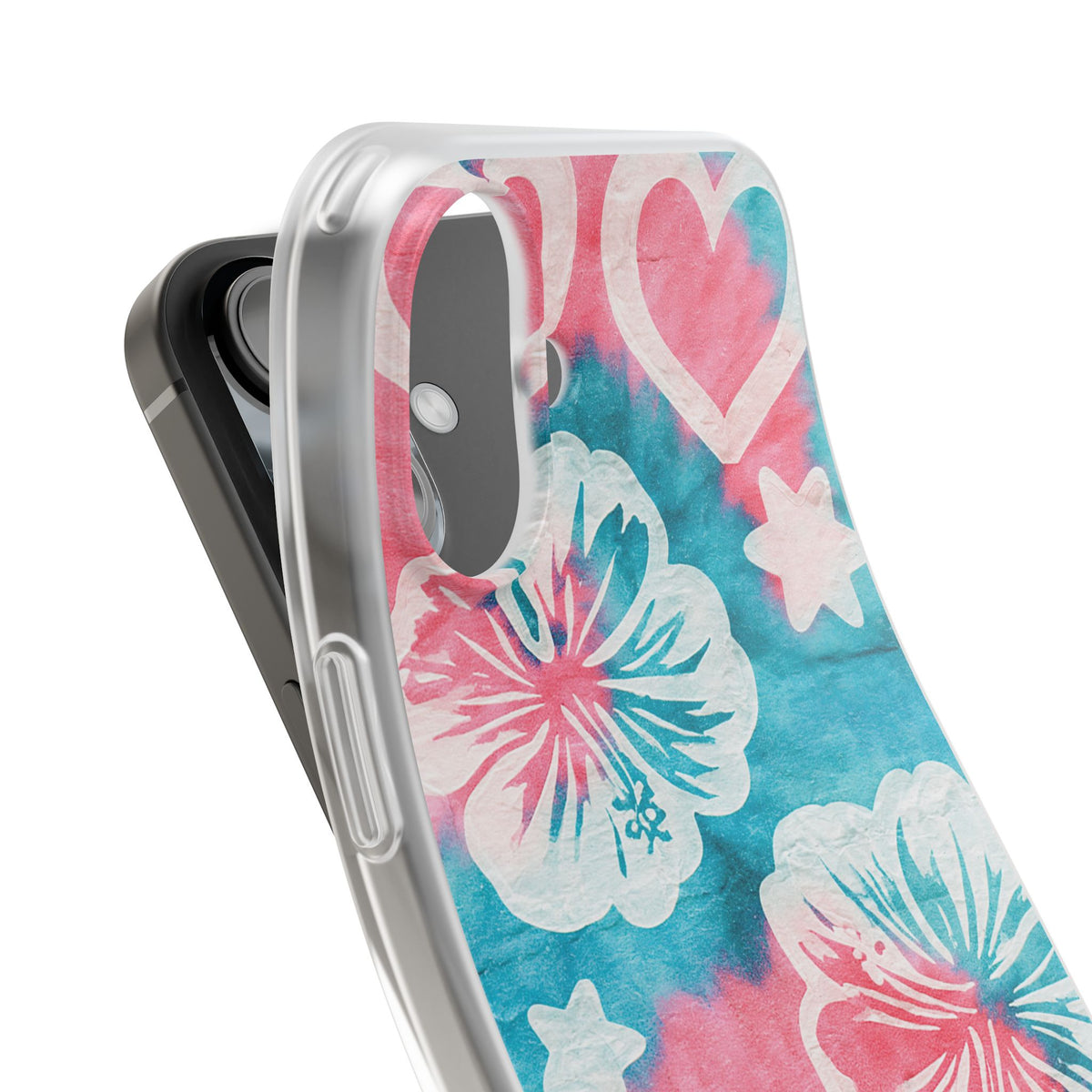 Tropical Hibiscus Bloom · Lite Phone Case for iPhone ·  Teal