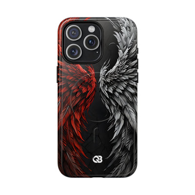 Split Crimson Wing · Tough+ Magsafe