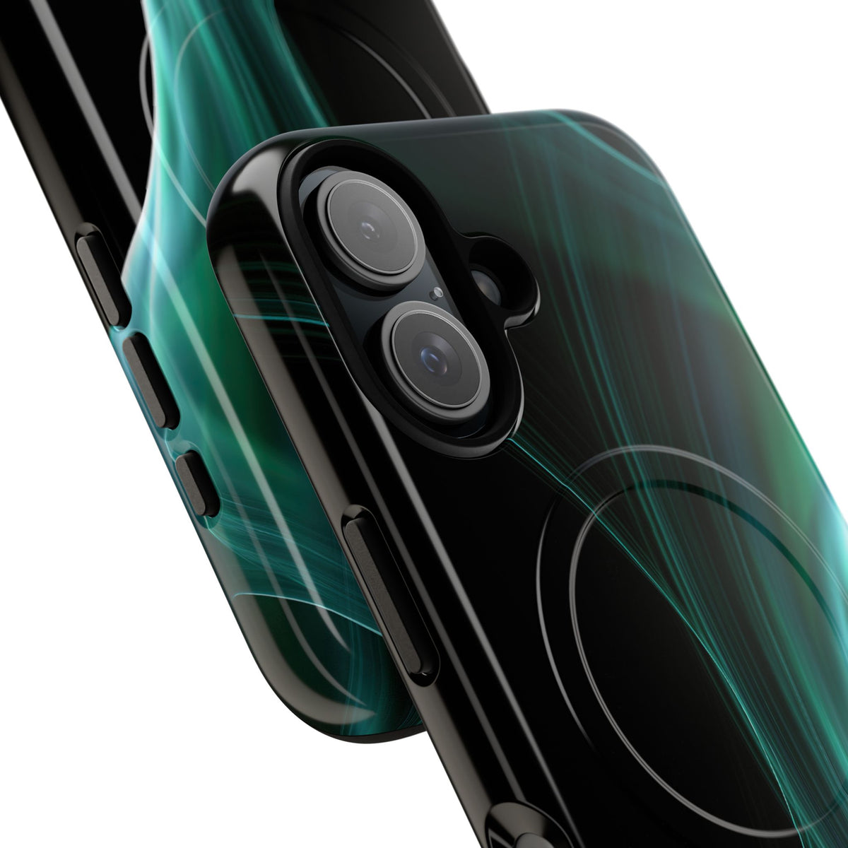 Emerald Lumen · Tough 2.0 Magnetic Phone Case for iPhone · Green