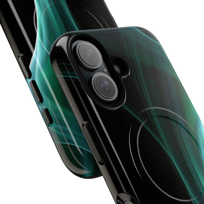 Emerald Lumen · Tough 2.0 Magnetic Phone Case for iPhone · Green
