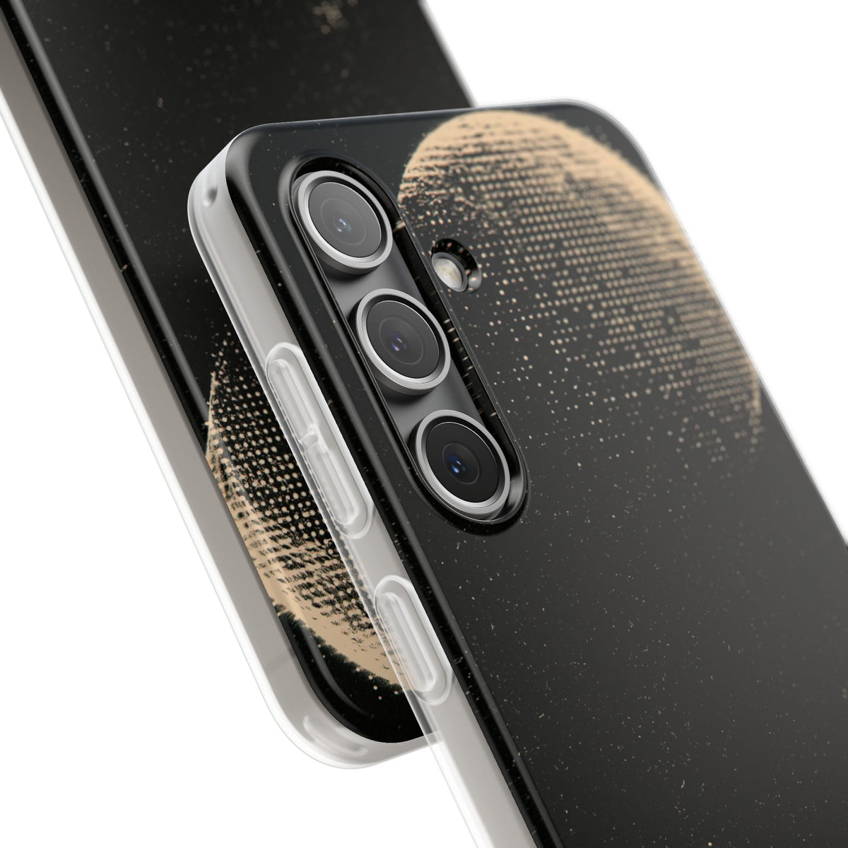 Lunar Metropolis Nocturne · Lite Phone Case for Samsung · Black