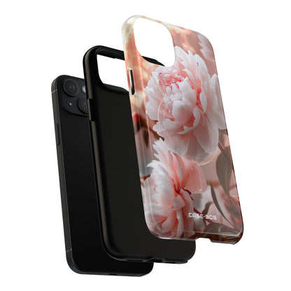 Peony Moonlight iPhone 15 Plus Case - Tough+