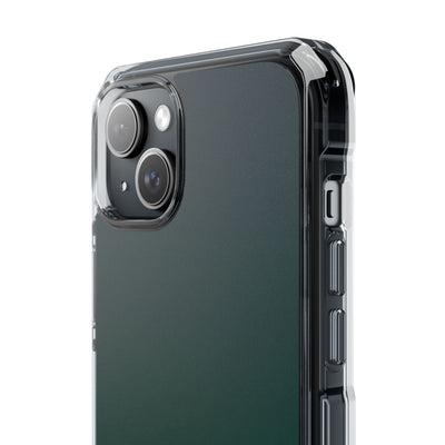 Green Impact MagSafe Phone Case for iPhone - Midnight Pine Horizon