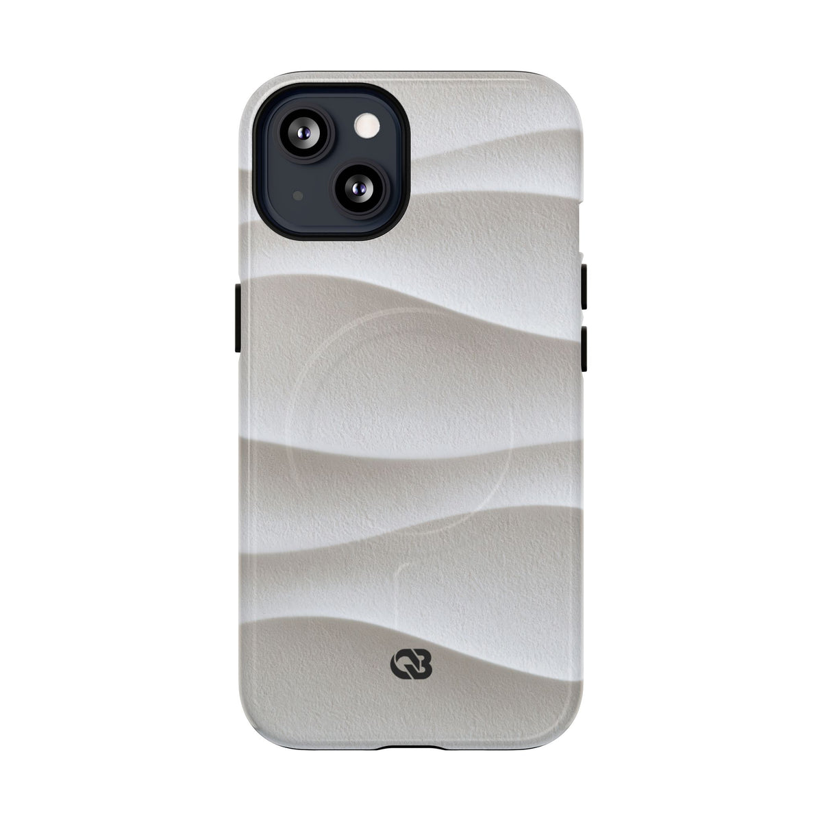 Sculpted Dune Relief · Tough 2.0 Magnetic Phone Case for iPhone · White