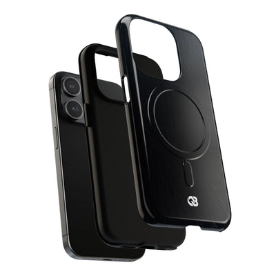 Brushed Obsidian Steel · Tough 2.0 Magnetic Phone Case for iPhone · Black
