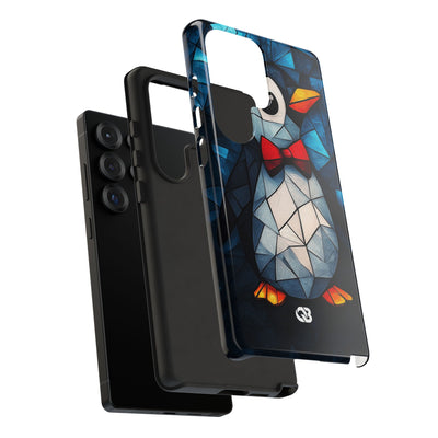 Mosaic Bowtie Penguin · Tough Hoesje voor Samsung