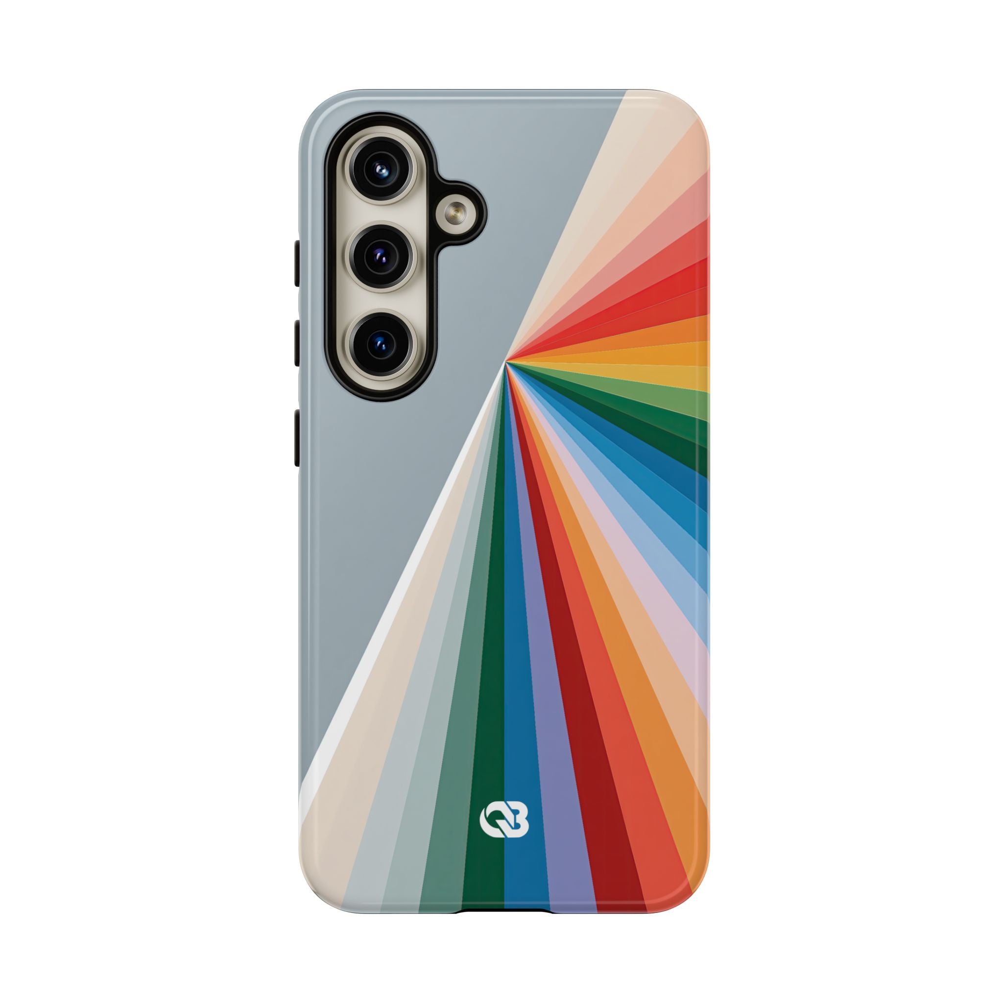 Grey Tough Phone Case for Samsung - Slate Prism Burst
