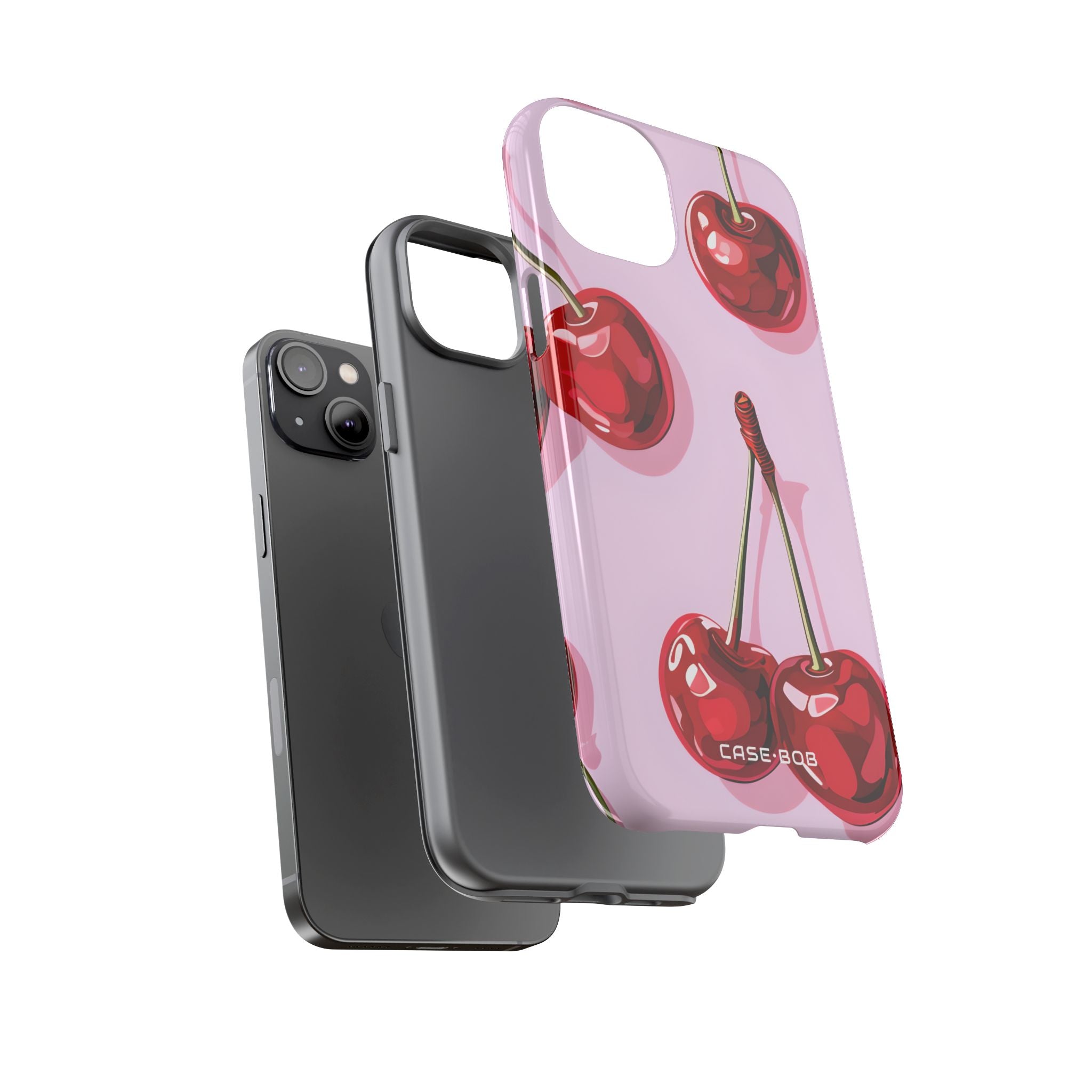 Glossy Cherry Burst iPhone 14 Plus Case - Tough - CASE•BOB