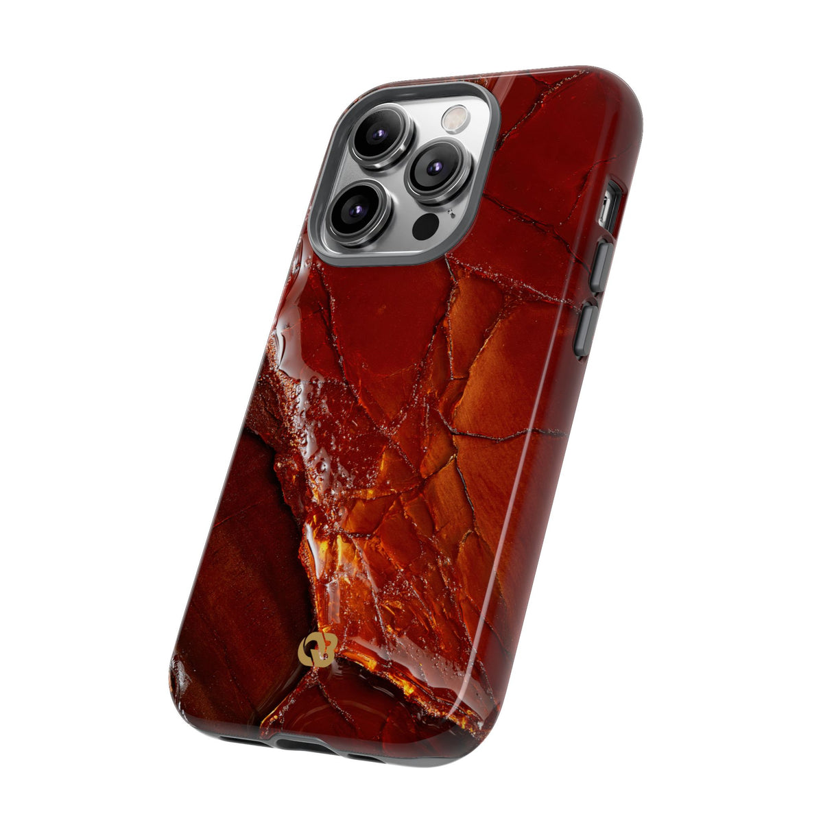 Amber Embrace · Tough Phone Case for iPhone · Brown