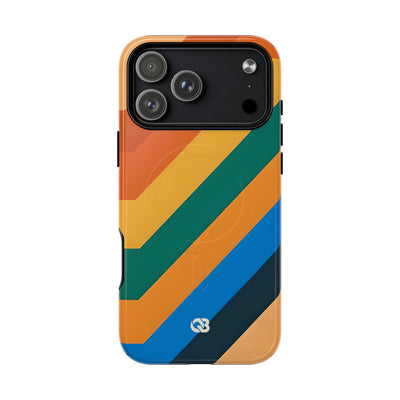 Retro Ridge Lines · Tough+ Magsafe