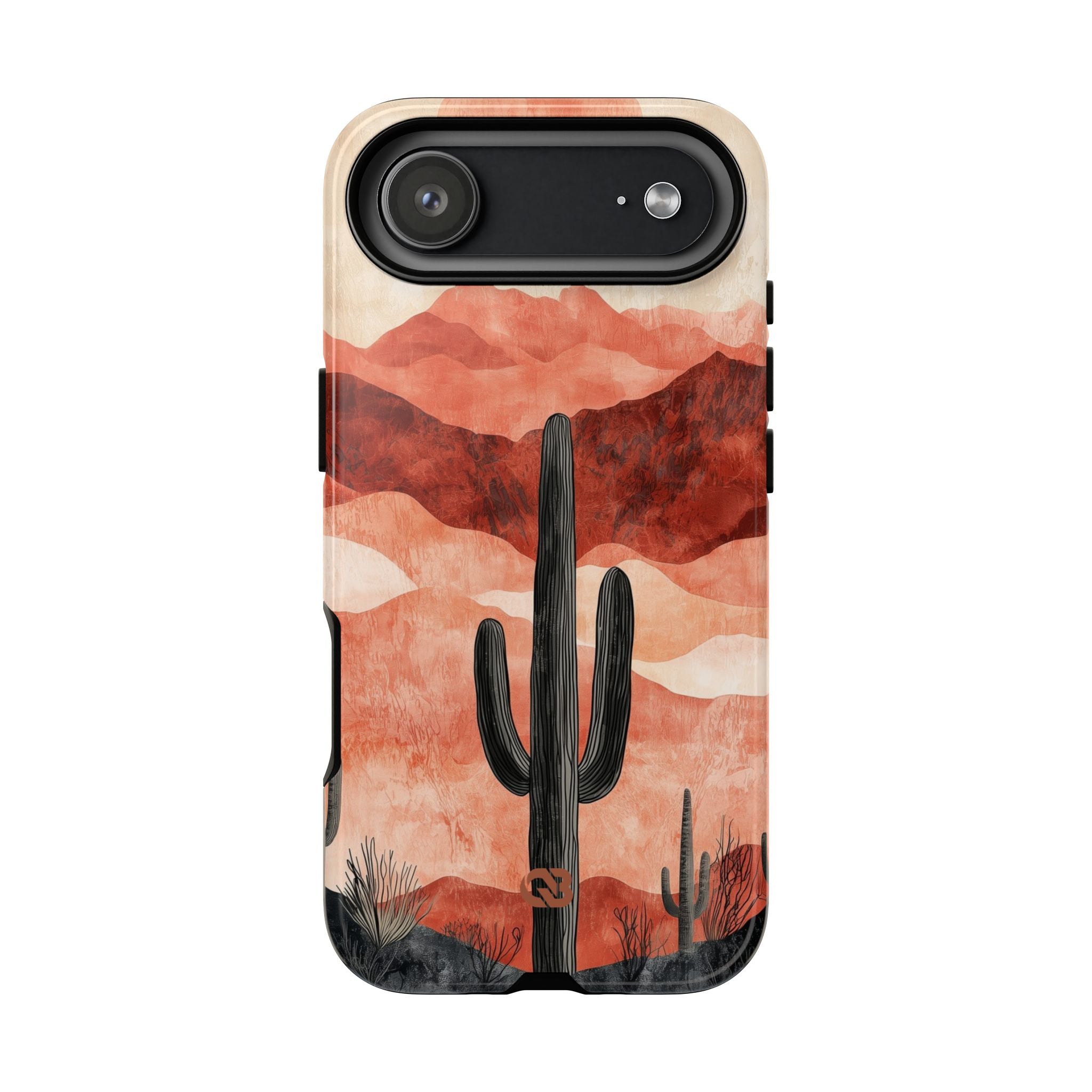 Terracotta Desert Sun · Tough Phone Case for iPhone