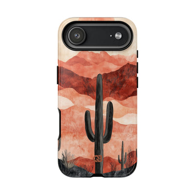Terracotta Desert Sun · Tough Phone Case for iPhone